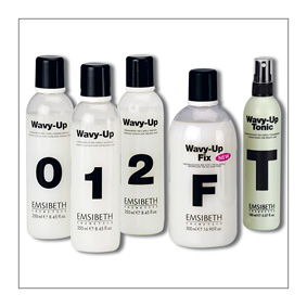 Хвиляста -UP EMSIBETH Постійна волосся