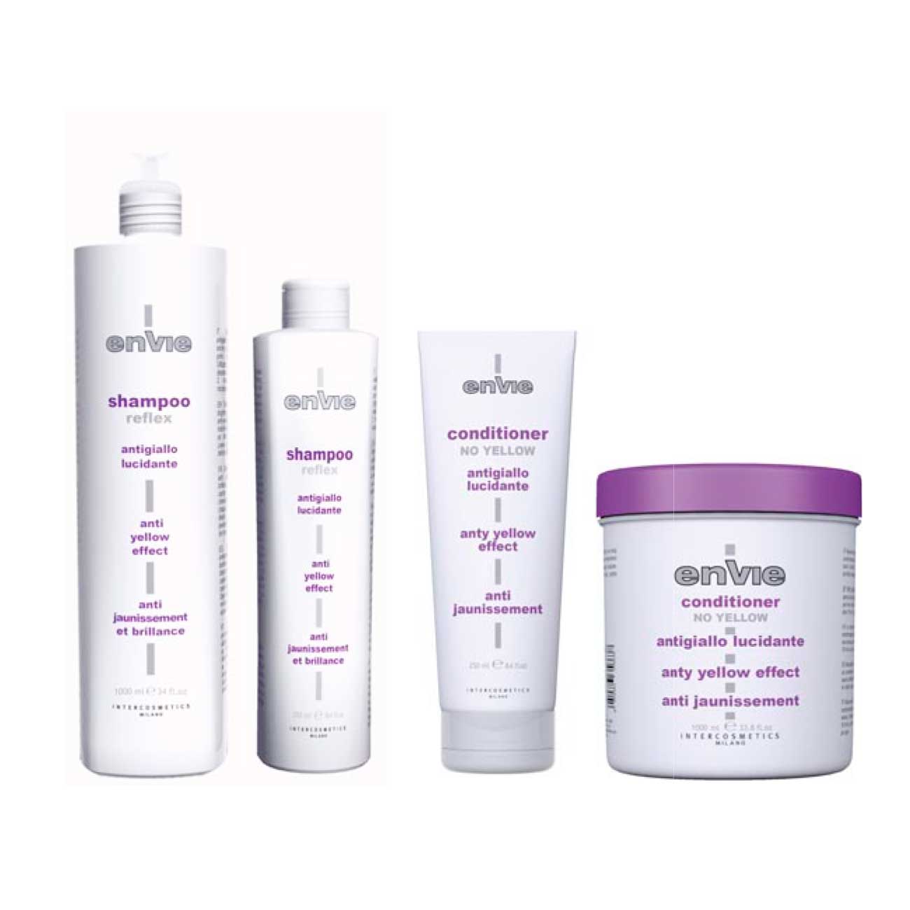 ไม่มีสีเหลืองสะท้อน ENVIE การรักษา  การดูแลเส้นผม