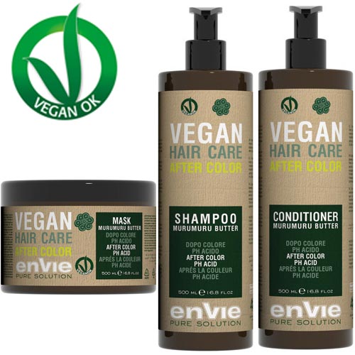 VEGAN HAIR CARE - AFTER COLOR ENVIE การรักษา  การดูแลเส้นผม
