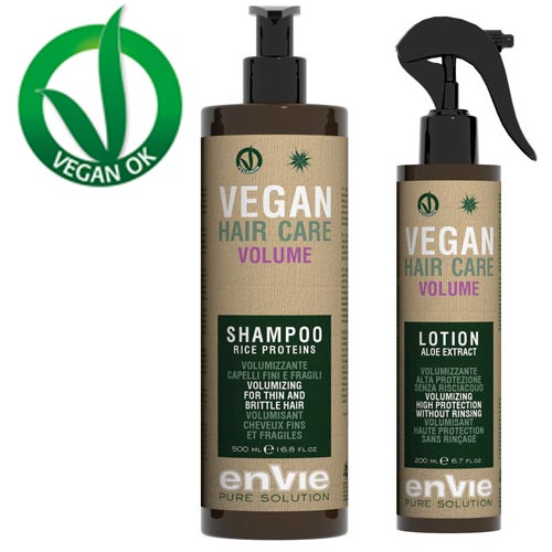 VEGAN HAIR CARE - VOLUME ENVIE การรักษา  การดูแลเส้นผม