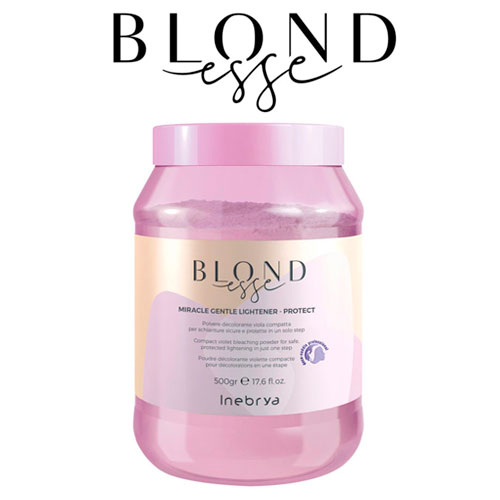 BLONDESSE-MIRACLE LEMBUT LIGHTENER MELINDUNGI INEBRYA Peluntur rambut
