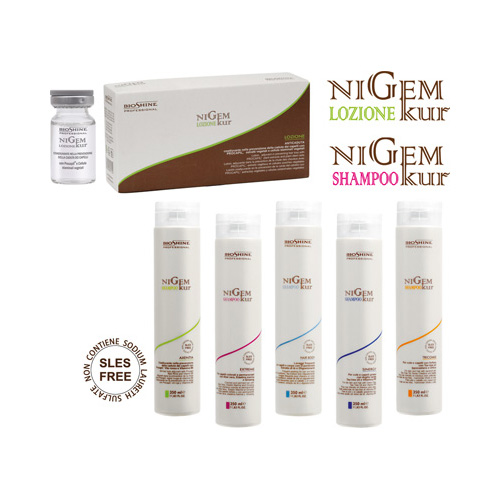 NIGEM KUR BIOSHINE درمان  مراقبت از مو