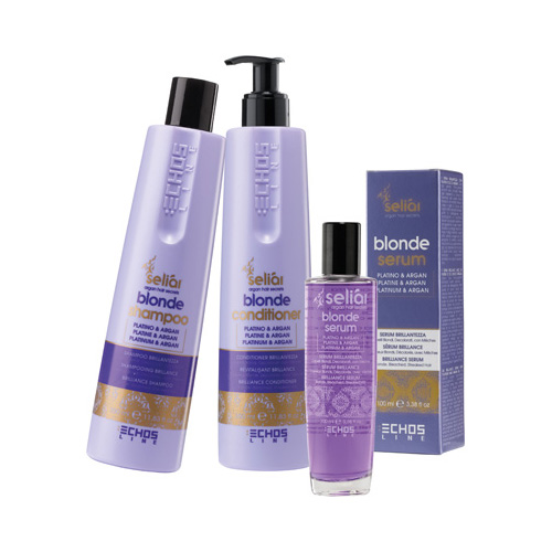 شقراء SELIÀR ECHOSLINE العلاج  العناية بالشعر