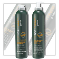 ICE CREAM HIJAU INEBRYA Rawatan  rambut penjagaan