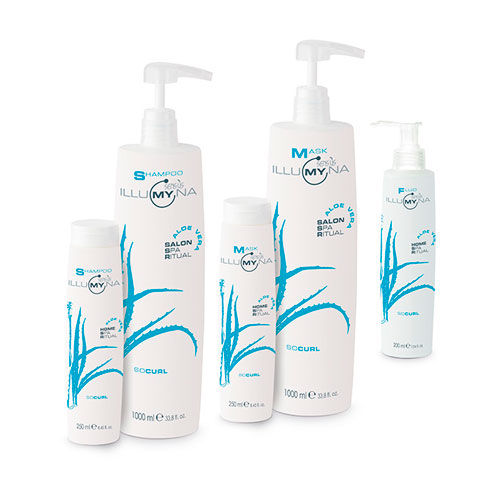 Upacara SPA ILLUMYNA - jadi CURL SENSUS Rawatan  rambut penjagaan