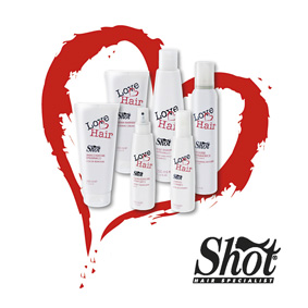 الحب الشعر SHOT العلاج  العناية بالشعر