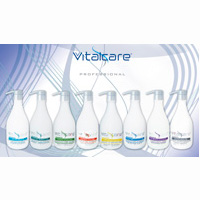 مرطوب REPAIR شامپو و VITALCARE شامپو برای مو
