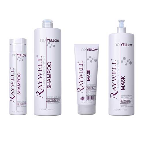 ŽÁDNÉ ŽLUTÉ ošetření RAYWELL Léčba  Péče o vlasy