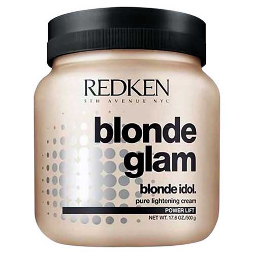 شقراء غلام REDKEN المبيضات الشعر