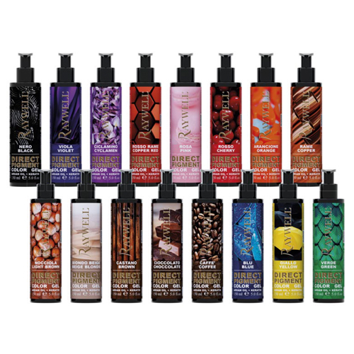 GEL NA PŘÍMÉ BARVY PIGMENTU RAYWELL Tone on Tone  vlasy