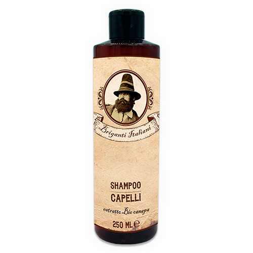 BRIGANTI ITALIANI SHAMPOO CAPELLI CANAPA 250ml Struttura Professional 머리를위한 특별한 제품