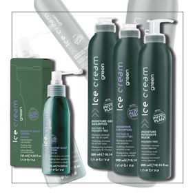 ICE CREAM HIJAU INEBRYA Produk khas untuk rambut
