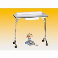 TABEL ARBEJDE FOR NAILS - kunst . 6068A MP HAIR frisørsaloner tilbehør