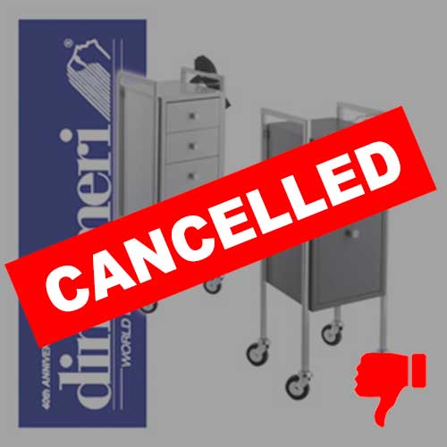 METAL CART BOY DINA MERI Kadeřnické doplňky