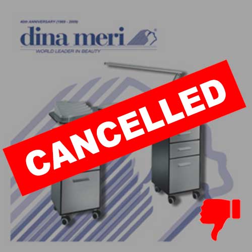 MANIKÚRA TABULKA SKLO DINA MERI Kadeřnické doplňky