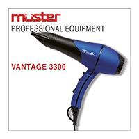 Pengering rambut VANTAGE 3300 MUSTER Pengering rambut