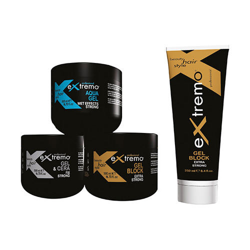 EXTREMO ФІНІШУ EXTREMO Гель і обробка волосся