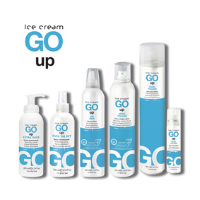 ICE CREAM GO - GO UP INEBRYA Gel dan selesai rambut