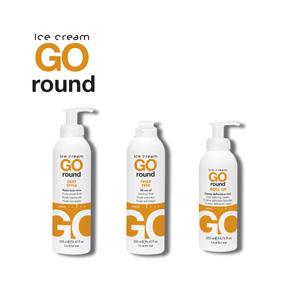 ICE CREAM GO - GO ROUND INEBRYA Gel dan selesai rambut