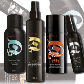 REKABENTUK PULSE MATRIX Gel dan selesai rambut