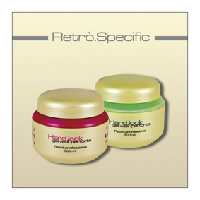 HARD.LOOK RETRO SPECIFIC Gel dan selesai rambut