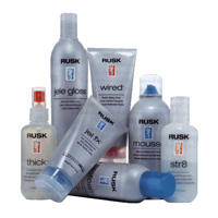 дизайнерська колекція RUSK Гель і обробка волосся