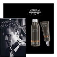 로레알 프로페셔널 HOMME - FIBERBOOST 및 소인 FIBERFUEL L OREAL 남자 염색 제품