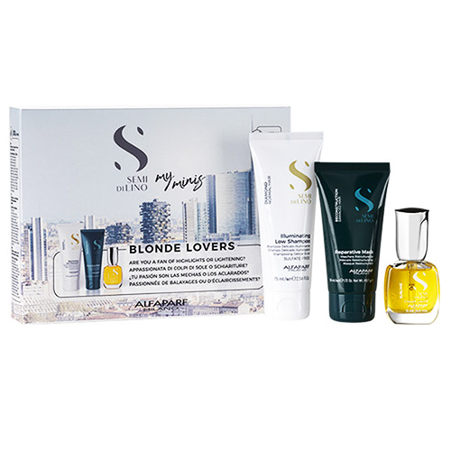 KIT MYMINIS ŠVIESŪS MĖGĖJAMS ALFAPARF Gydymas  plaukų priežiūros