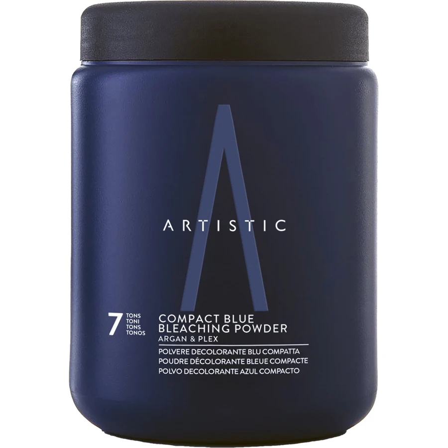 COMPACT BLUE BLEACHING POWDER ARTISTIC Decolorant pel cabell