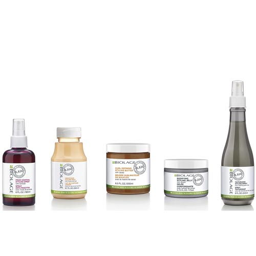 GAYA R.A.W. BIOLAGE MATRIX Gel dan selesai rambut