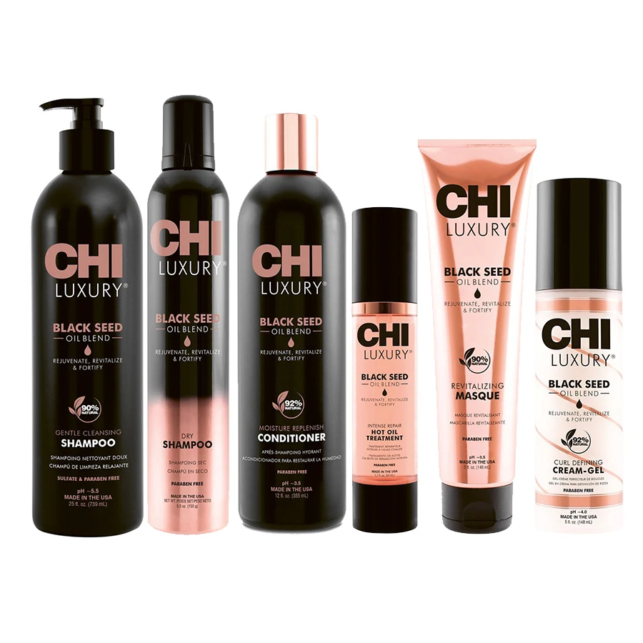 CHI LUXURY BLACK SEED OIL BLEND CHI Rawatan  rambut penjagaan