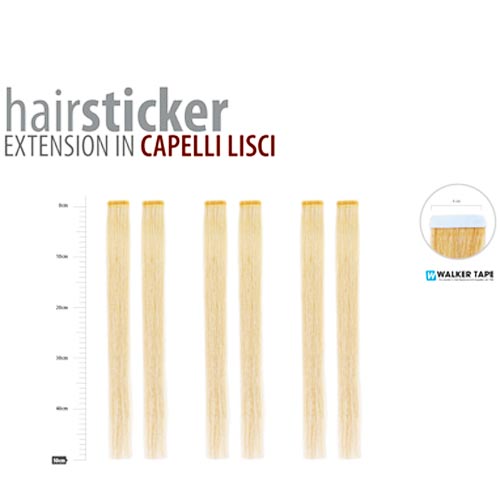 HAIRSTICKER: ERWEITERUNG IN GLATTES HAAR DIBIASE HAIR Erweiterung für Haar