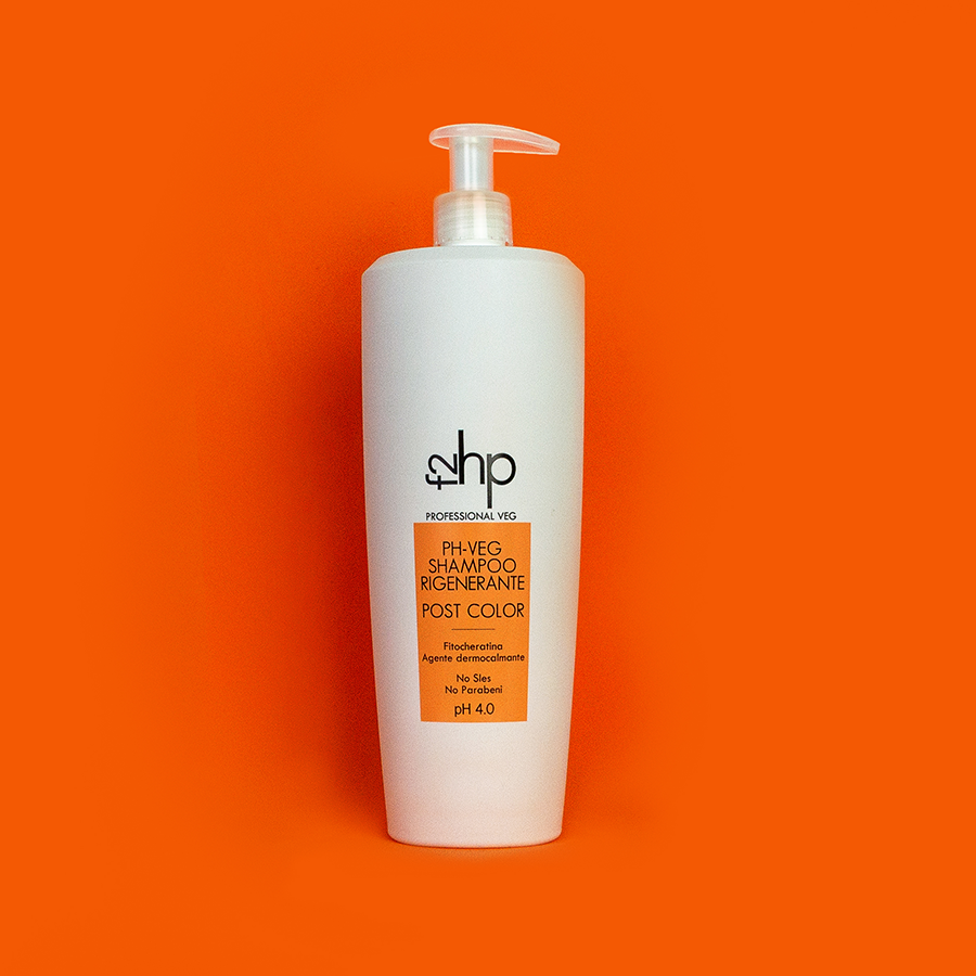 PH-VEG SHAMPOO RIGENERANTE POST COLOR F2HP Syampu untuk rambut