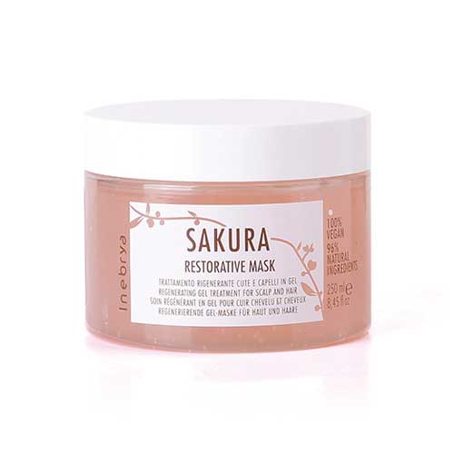 SAKURA RESTORATIF MASK INEBRYA Balsams  rambut topeng
