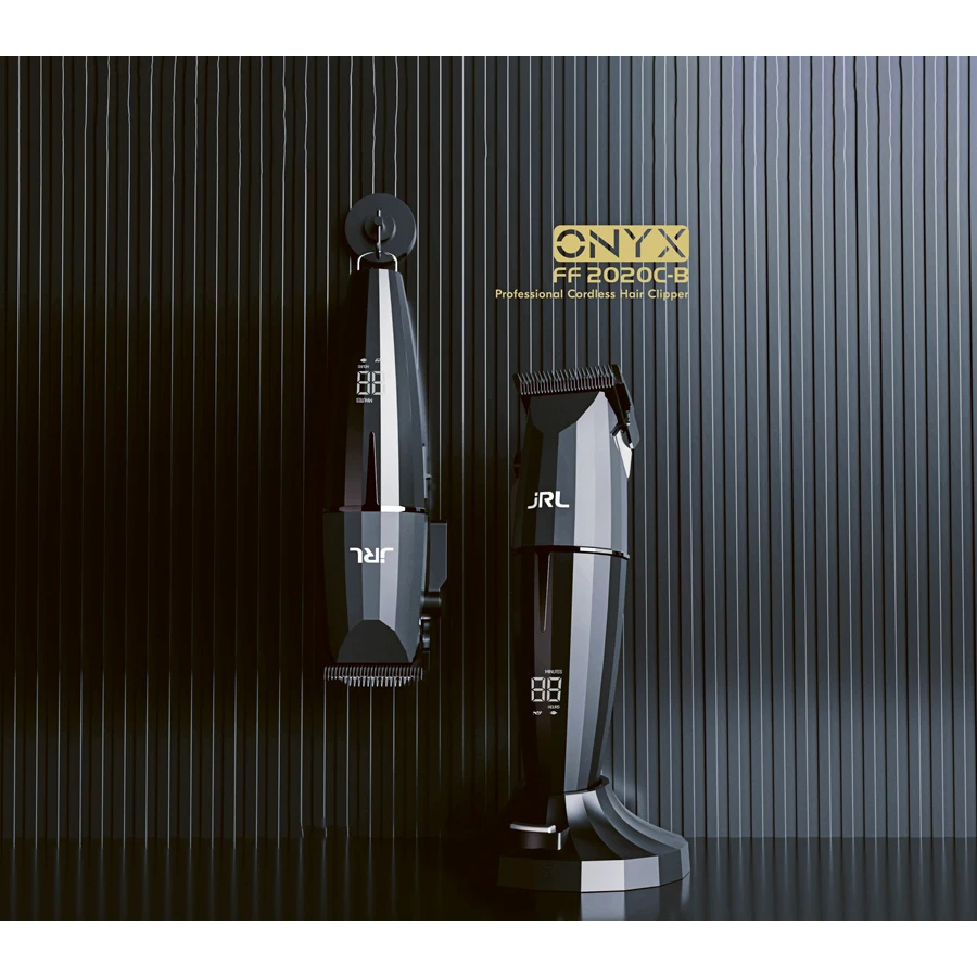 JRL PROFESSIONAL ONYX 2020C-B CLIPPER CORDLESS MOROCUTTI pemangkasan aksesori