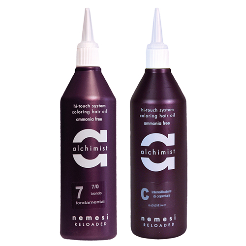 ALCHIMIST ЕКО ДРУЖНІХ КОЛЬОРОВИЙ ТОН НА ТОНІ NEMESI Тон в тон  волосся