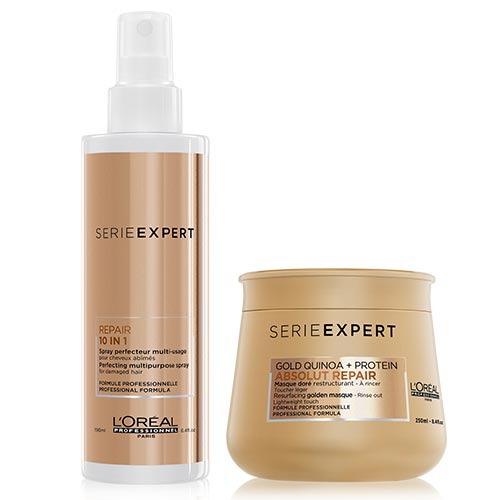 전문가 시리즈: 절대 수리 L OREAL 트리트먼트  헤어 케어